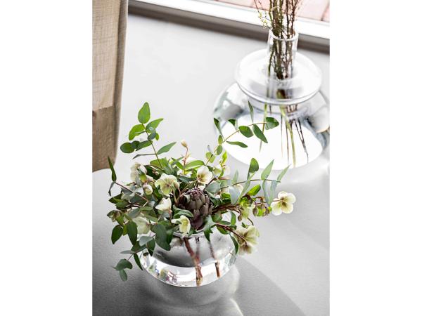 Zone Vase 31,7 x 33 cm i pure clear